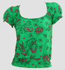 Front - OIB diva green H top diva