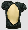 Back - OIB punk flower black-grey top diva top