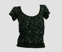 Front - OIB stars black-grey top diva top