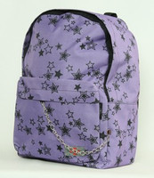 Star purple stars rucksack