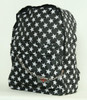 Star black-white L stars rucksack