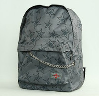 Stars grey stars rucksack