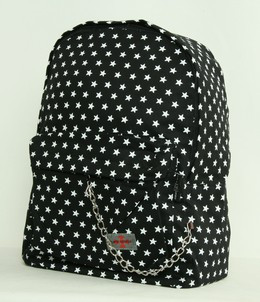 Star basic black stars rucksack