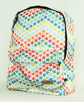 Stars color white stars rucksack