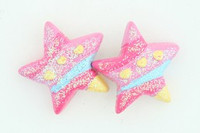 C star color colorful stud