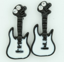 C guitar black colorful stud