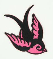 S cute swallow pink right