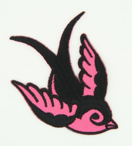 S cute swallow pink right