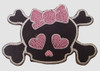 S cute skull pink