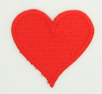 S heart medium patch