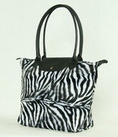 Zebra white design bag