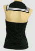 Back - TS V stripe black top sailor top