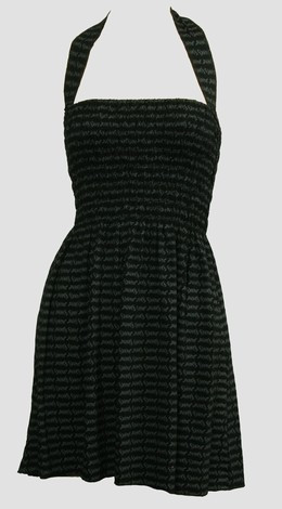 Front EB Punks Elastic Dress