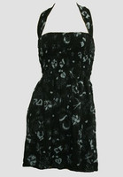 Front EB diva black-grey elastic dress