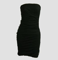 Front - S strapless sexy dress