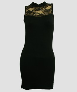Front - S open in the back sleeveless sexy dress