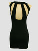 Back - S open in the back diagonal sexy dress
