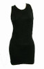 Front - S cross rose sexy dress