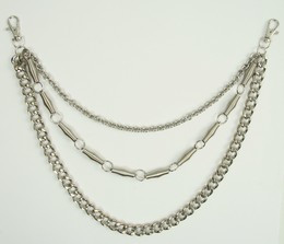 3 tube gourmet WC 3 wallet chain
