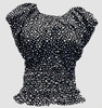 Elastic star black top elastic top