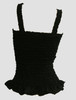 Back - E black plain top elastic top