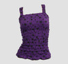 Front - E stars purple top elastic top