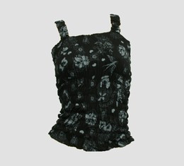 Front - E diva black-grey top elastic top