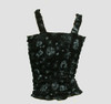 Back - E diva black-grey top elastic top