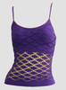 Front - Fish purple top net top