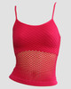 Front - Small red top net top