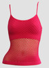 Front - Small pink top net top