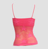 Back - Star pink top net top