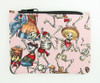 Skeleton pink special cosmetic bag