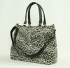 Leopard brown fashion fluffy bag