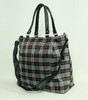 Scotch black fashion fluffy bag