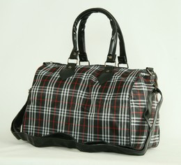 Scotch black large bowling bag