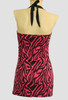 Back - LO zebra pink long top pin up