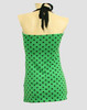 Back - LO Dot L Green Long Top Pin Up