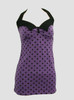 Front - LO dot L purple long top pin up