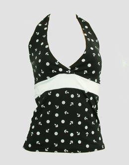 Front - BA anchers black top sailor top