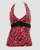 Front - BA zebra pink band top pin up