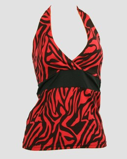 Front - BA zebra red band top pin up