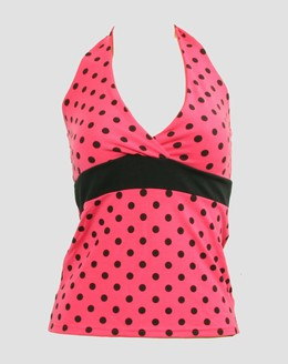 Front - BA dot L pink band top pin up