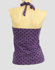 Back - BA dot L purple band top pin up