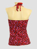 Back - BA leopard red band top pin up