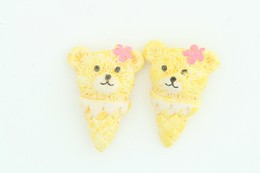 C ice cream bear colorful stud