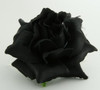L rose black big flower