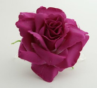 L rose purple big flower