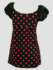 Back - S long black-pink classic top pin up