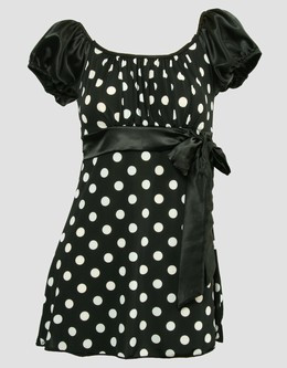 Front - S long black-white classic top pin up